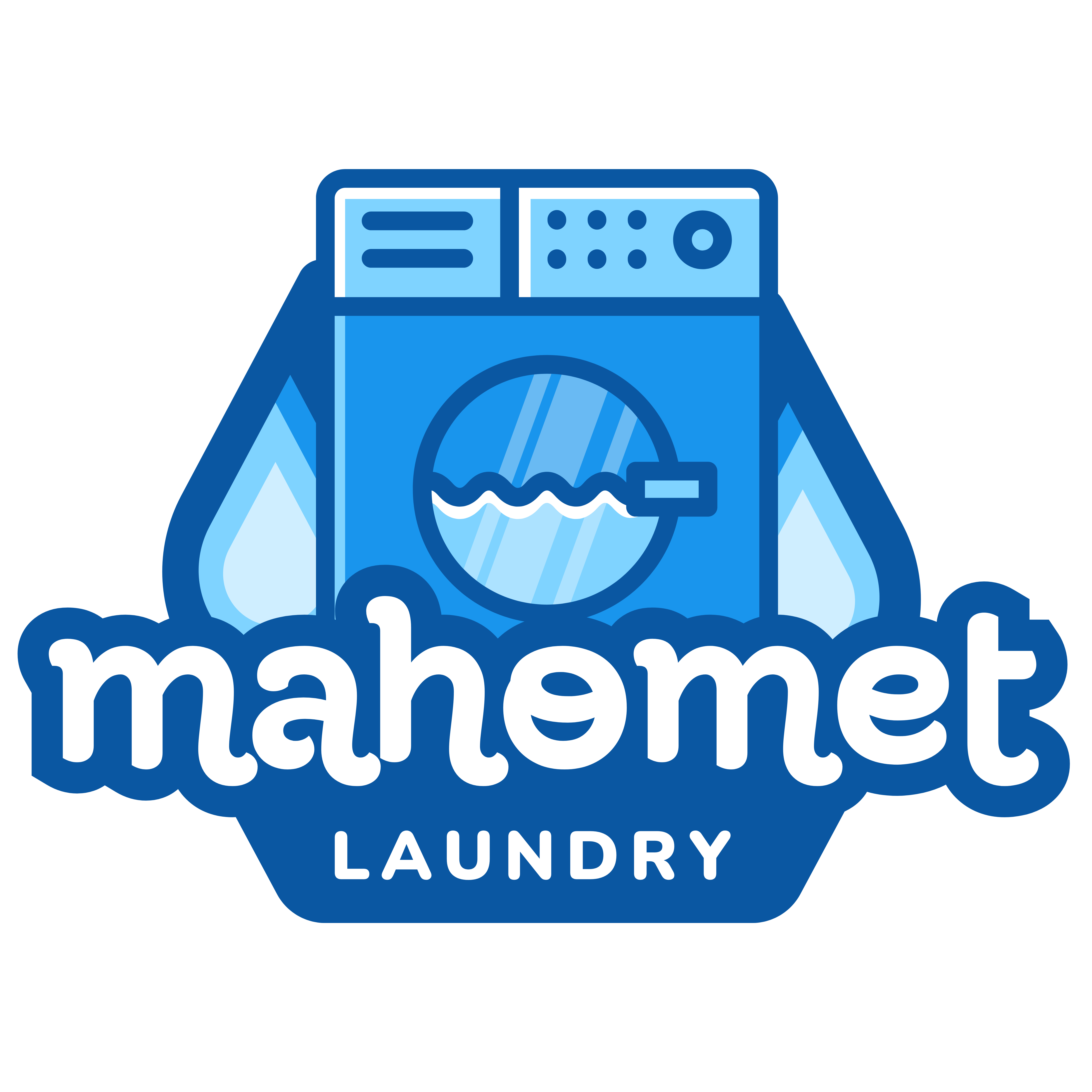Mahomet Laundry Logo